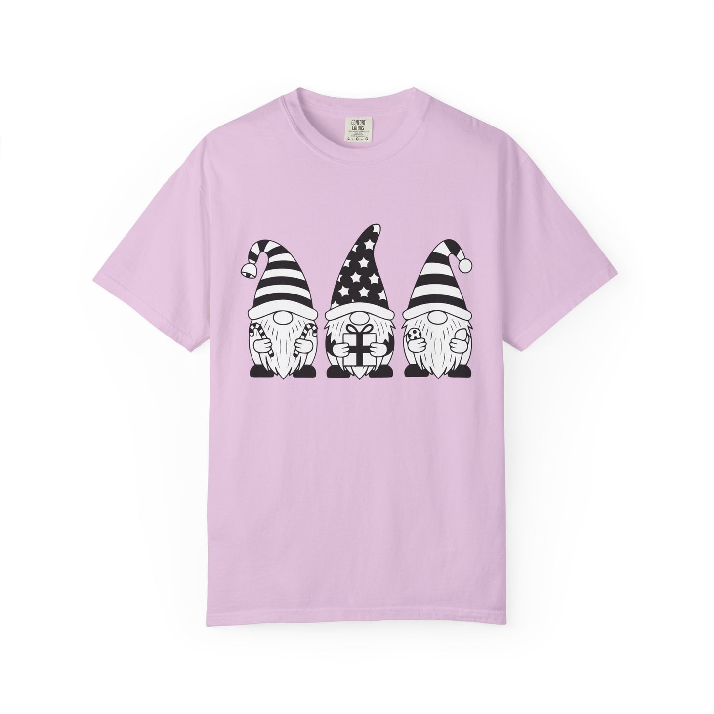 Gnome Trio Graphic T-Shirt – Patriotic Gift Gnomes Printify