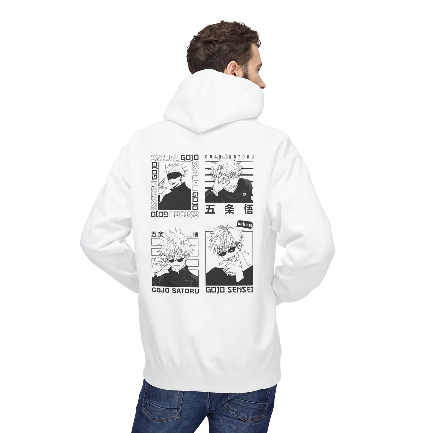 Jujutsu Kaisen Hoodie — Gojo & Characters Graphic Anime Pullover