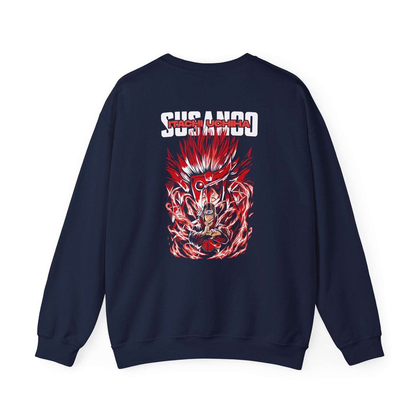 Crewneck Sweatshirt — Susanoo Anime Graphic Pullover (Red Flame Design) Maklenn Crewneck Sweatshirt — Susanoo Anime Graphic Pullover (Red Flame Design) Sweatshirt Maklenn www.maklenn.com India 33.23