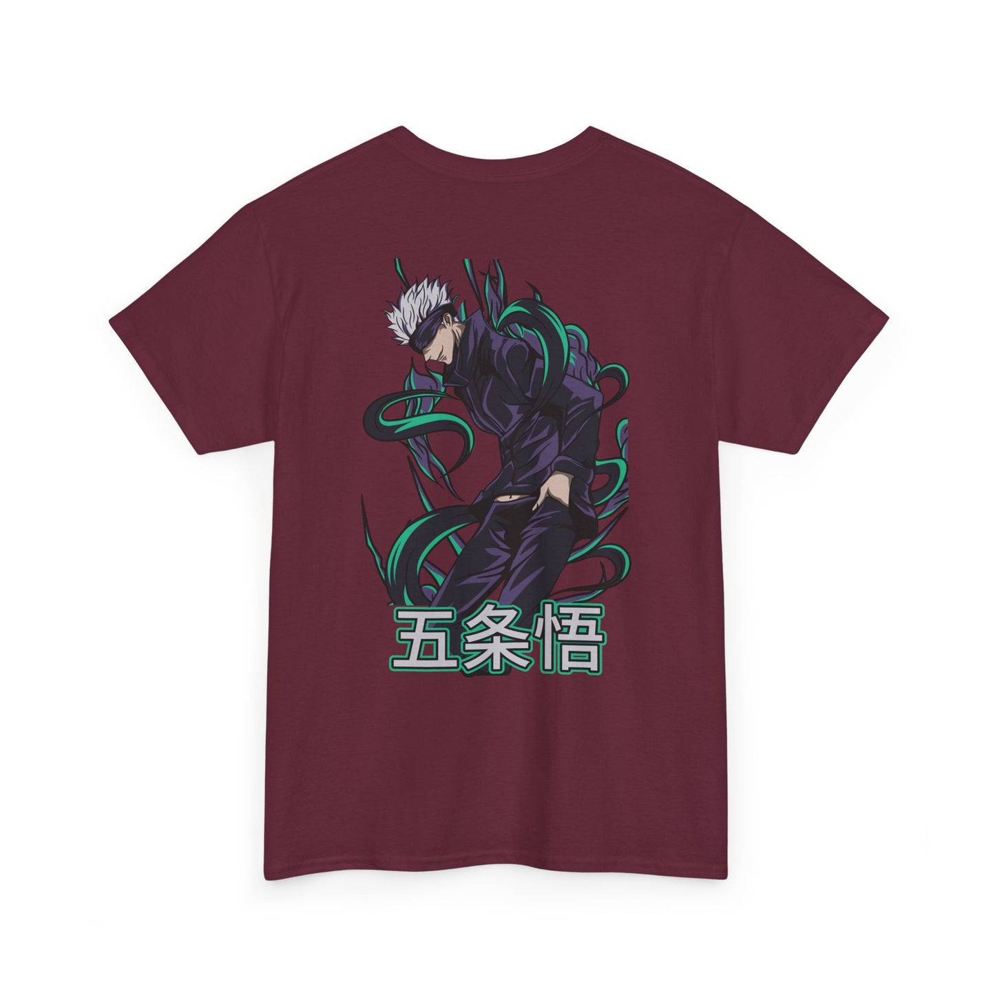 Jujutsu Kaisen Graphic Tee — Gojo Satoru Back Print Shirt