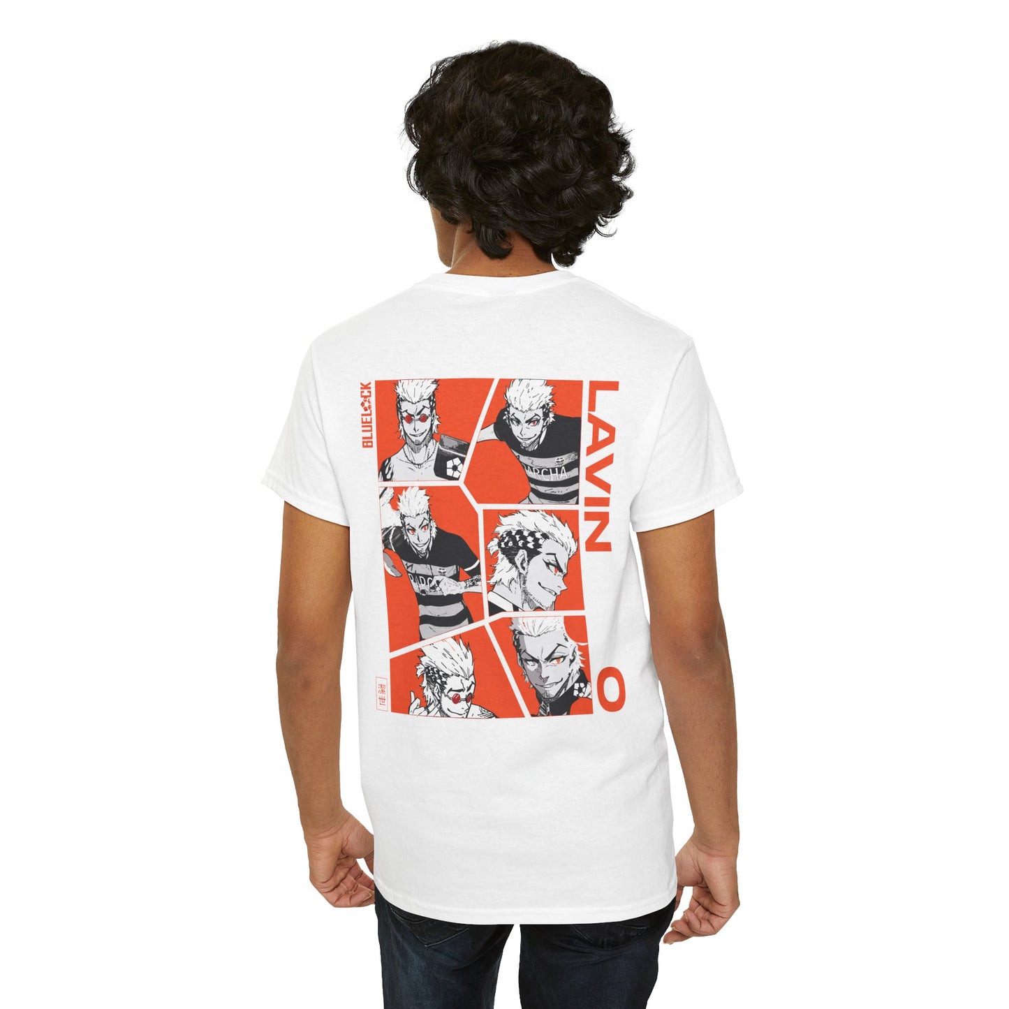 Lavinho "Samba Star" Blue Lock Heavyweight Tee | Maklenn