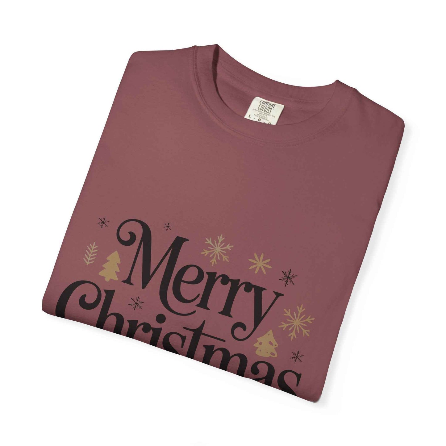 Merry Christmas T-Shirt — Classic Holiday Graphic Tee
