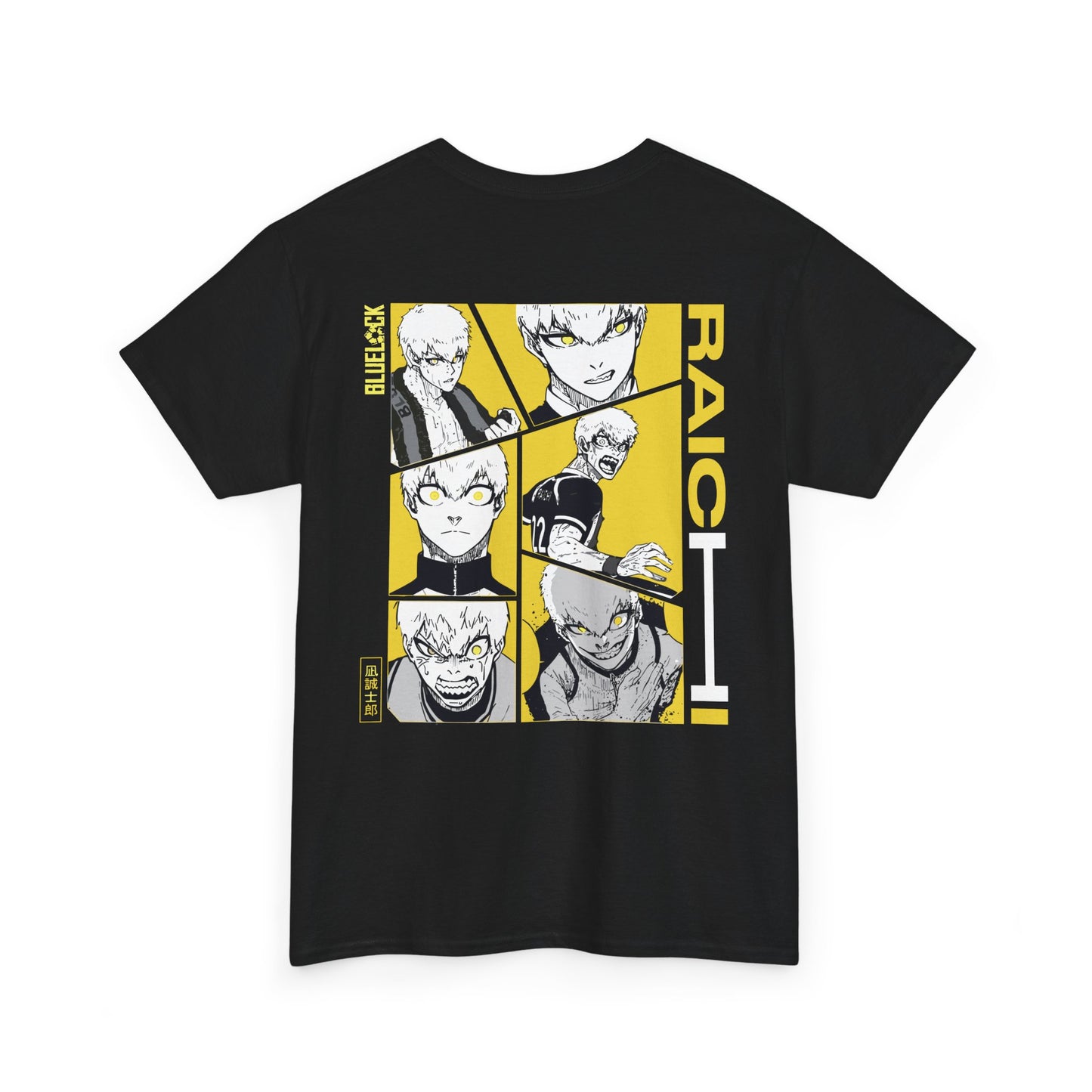 Raichi "Heat" Blue Lock Heavyweight Tee | Maklenn