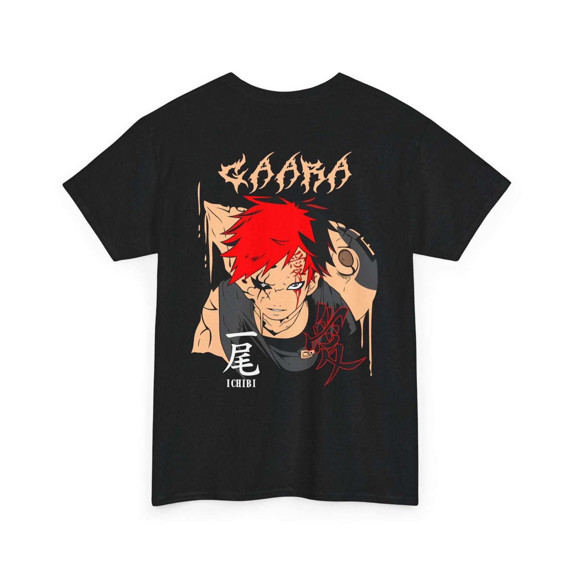 Gaara Graphic Tee — Anime Character Back Print T-Shirt Maklenn Gaara Graphic Tee — Anime Character Back Print T-Shirt T-Shirt Maklenn www.maklenn.com India 20.77