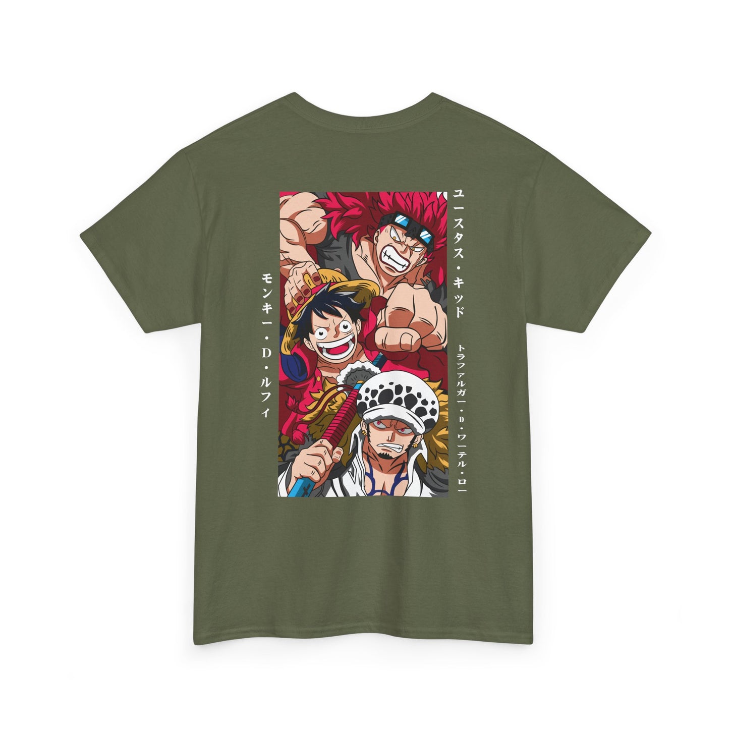 One Piece Anime Tee — Straw Hat Crew Graphic T-Shirt