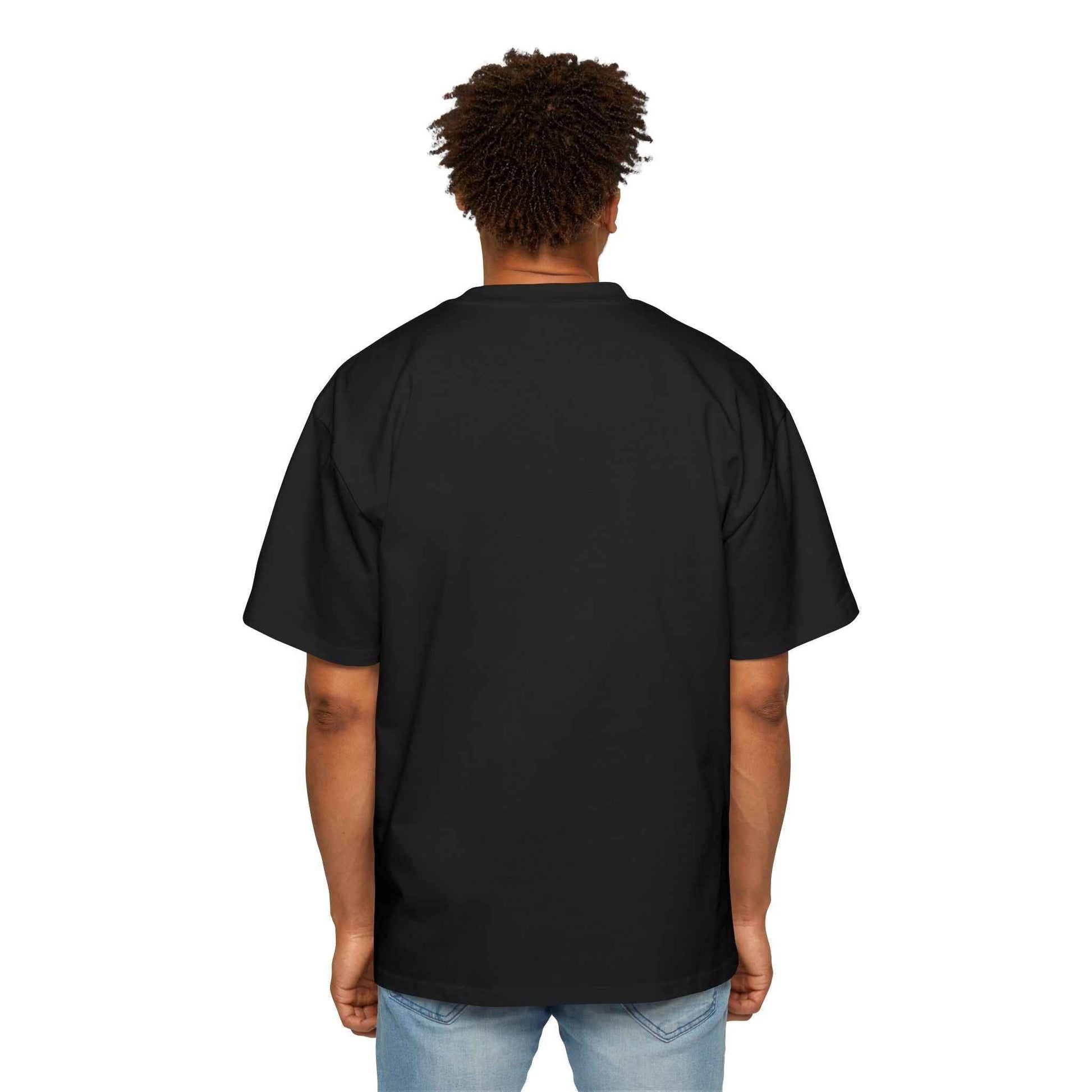 Ouch! Men's Heavy Oversized Tee, Casual T-Shirt, Gift for Him, Everyday Wear, Graphic Tee, Summer Style