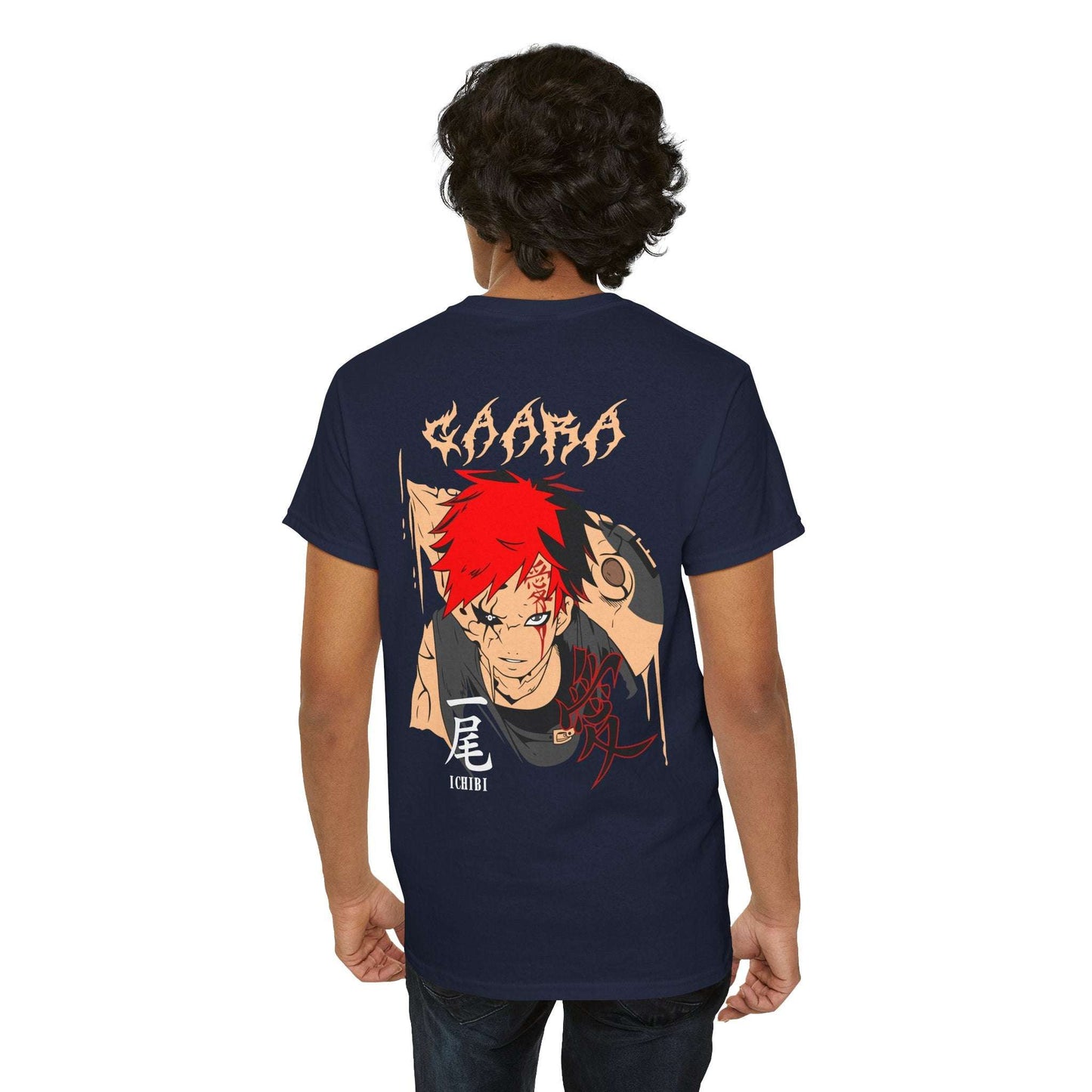 Gaara Graphic Tee — Anime Character Back Print T-Shirt Maklenn Gaara Graphic Tee — Anime Character Back Print T-Shirt T-Shirt Maklenn www.maklenn.com India 20.77