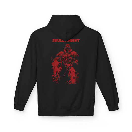 Skull Night Unisex Hoodie, Cozy Graphic Sweatshirt for Everyday Wear, Perfect Gift for Halloween or Casual Style, Streetwear Essential Printify