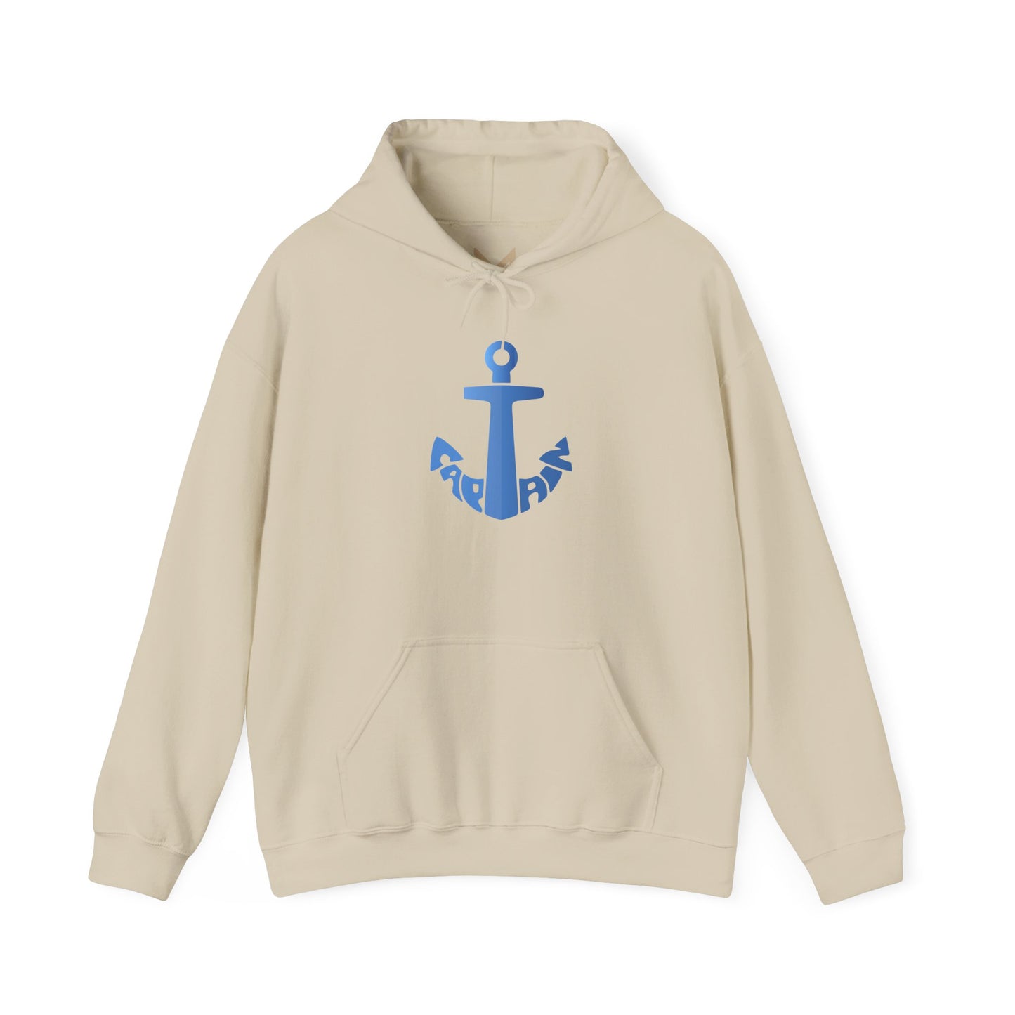 Anchor Design Unisex Hoodie - Nautical Style, Perfect Gift for Sailors, Beach Lovers, Casual Wear, Summer Chill, Cozy Comfort Printify
