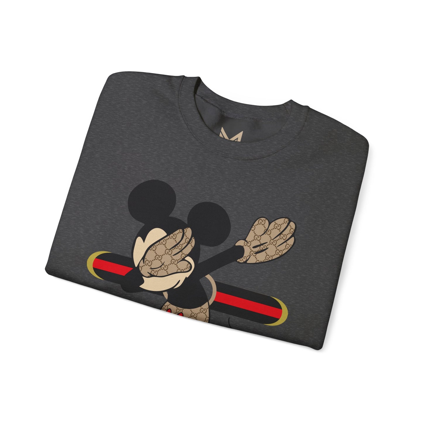 Mickey Mouse Graphic Crewneck Sweatshirt, Unisex Warm Casual Wear, Perfect for Disney Fans, Gift for Birthdays, Cozy Lounge Top Printify