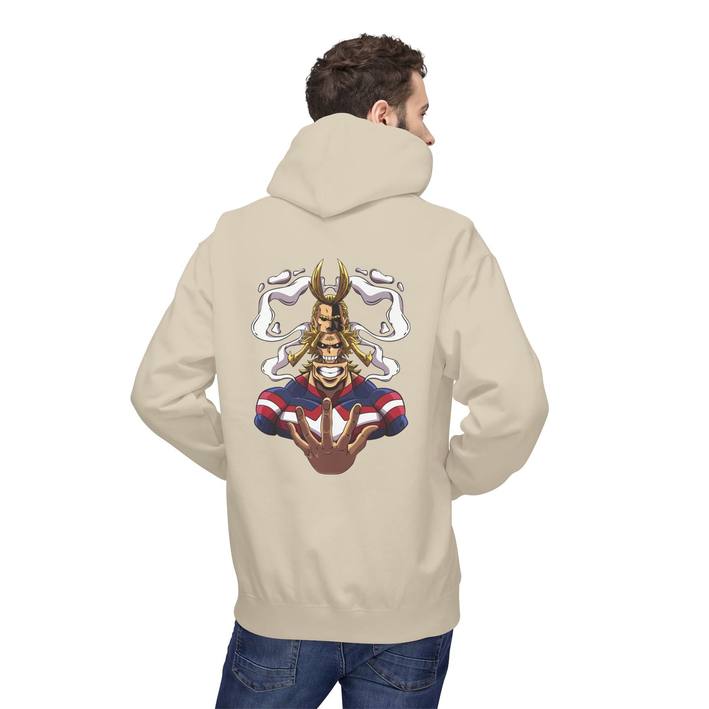 Hoodie - All Might Anime Graphic Hoodie (Plus Ultra)