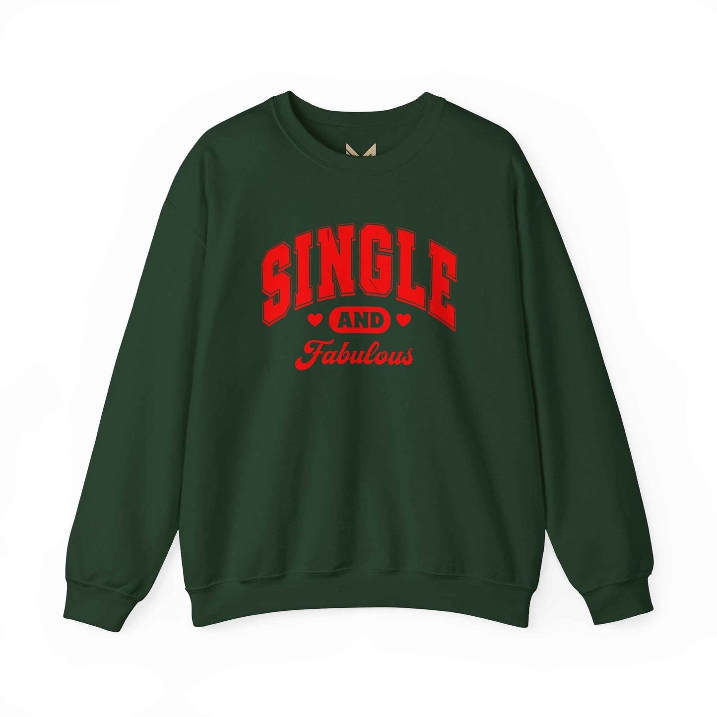 Single and Fabulous Sweatshirt | Cute Casual Crewneck | Valentine's Day Gift | Perfect for Singles | Everyday Comfort | Relaxed Fashion