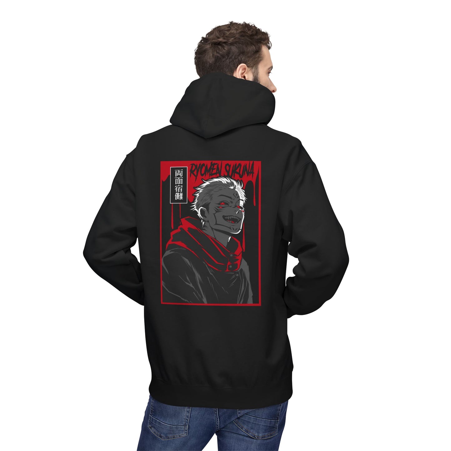 Satoru Gojo Infinity Jujutsu Kaisen Anime Streetwear – Premium Hoodie | Maklenn – View 14