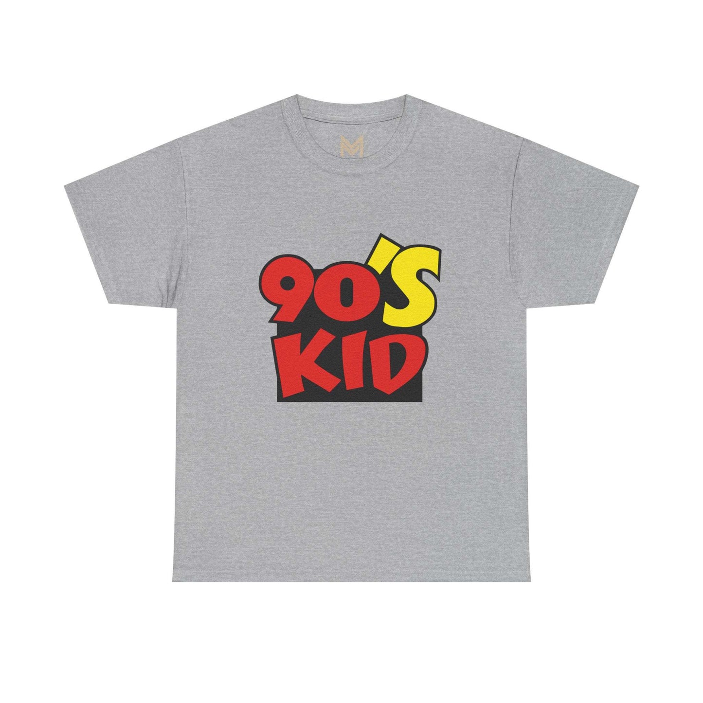 90's Kid Unisex Heavy Cotton Tee - Nostalgic Vintage T-Shirt, Retro Tee for 90s Lovers, Gift for Birthdays, Casual Wear - Maklenn