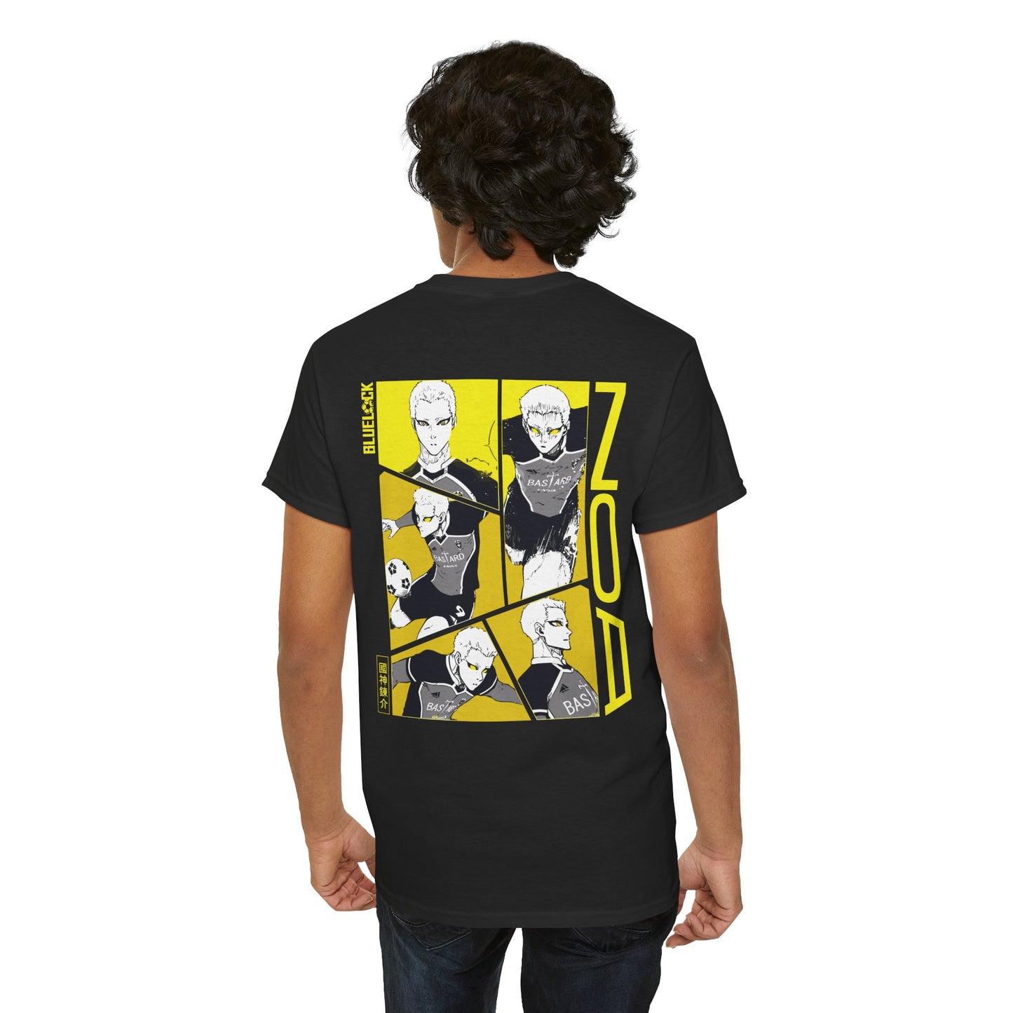Noa "Zero" Blue Lock Heavyweight Tee | Maklenn