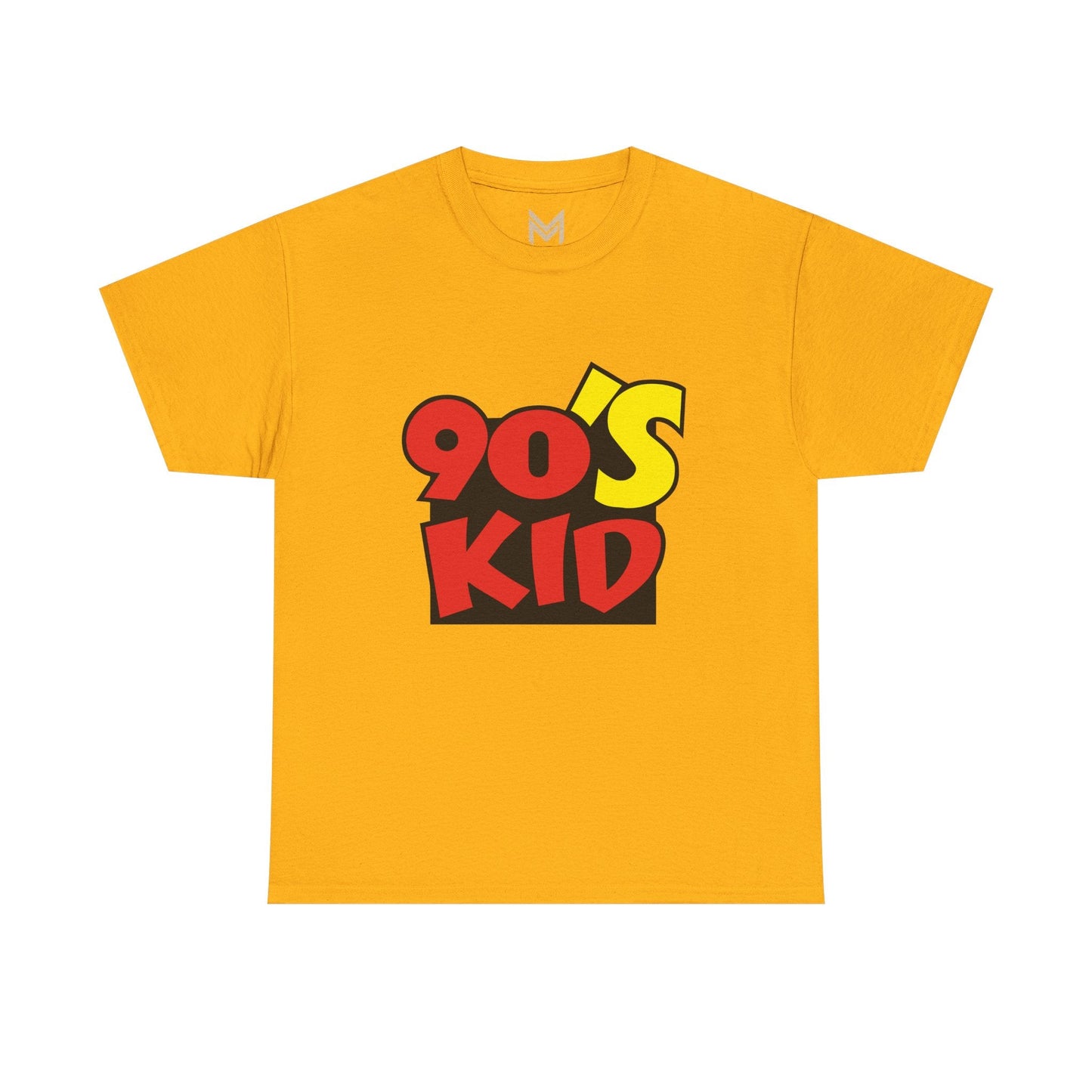 90's Kid Unisex Heavy Cotton Tee - Nostalgic Vintage T-Shirt, Retro Tee for 90s Lovers, Gift for Birthdays, Casual Wear - Maklenn