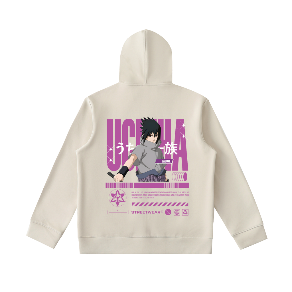 Uchiha Sasuke | Naruto | Zip-Up Hoodie