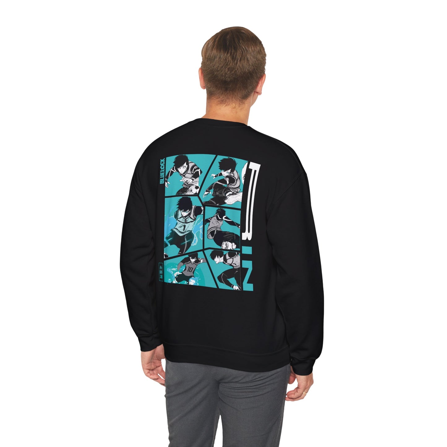 Rin "Silent Beast" Blue Lock Heavyweight Tee | Maklenn