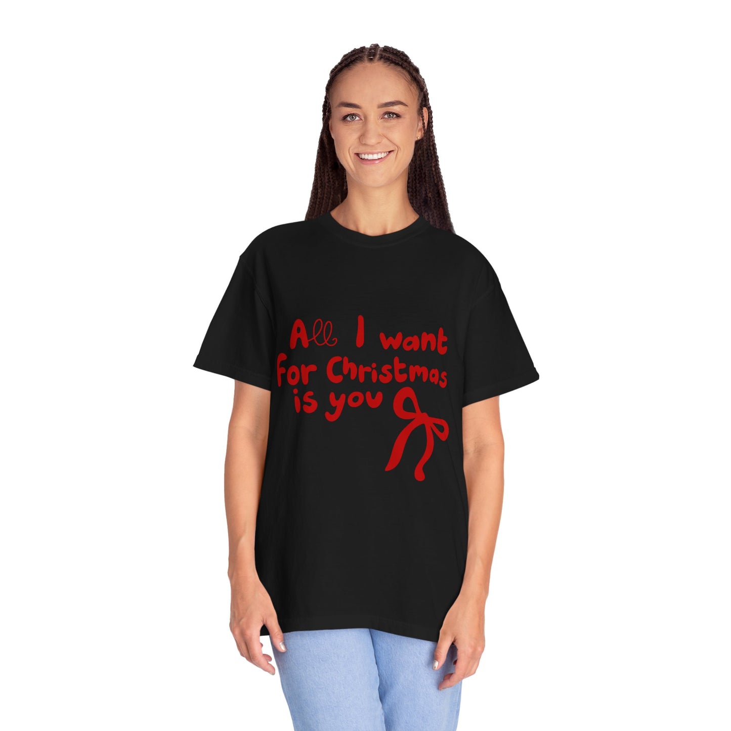 Christmas 'All I Want for Christmas Is You' T-Shirt Printify