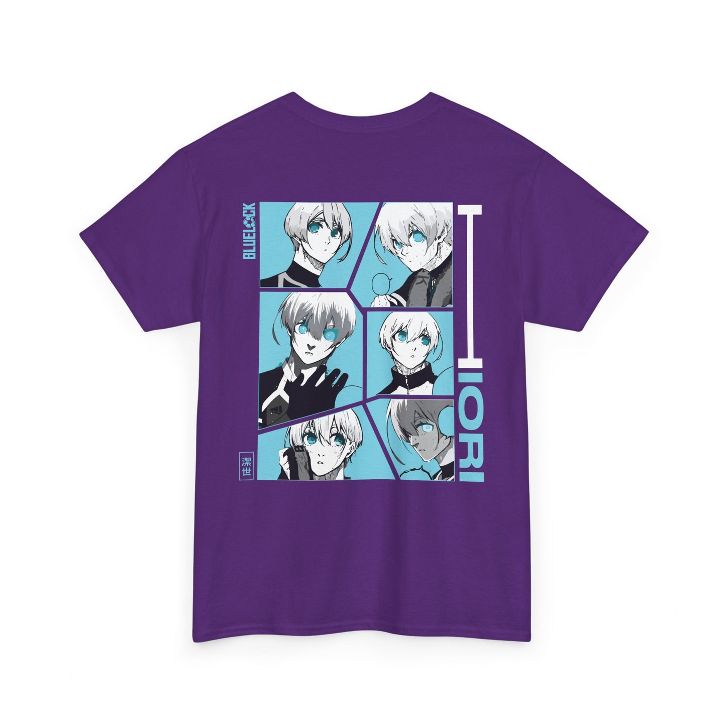 Iiori "Calm Storm" Blue Lock Heavyweight Tee | Maklenn