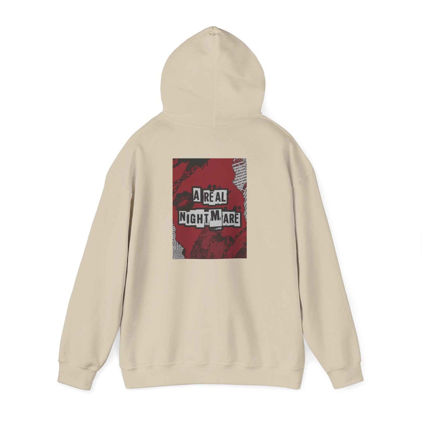 A Real Nightmare Hoodie - Cozy Unisex Sweatshirt for Halloween, Casual Wear, Gifts, Fall Fashion, Party,USA trend, Mens hoodie us,Australia genz edition,Canada online hoodie fashion