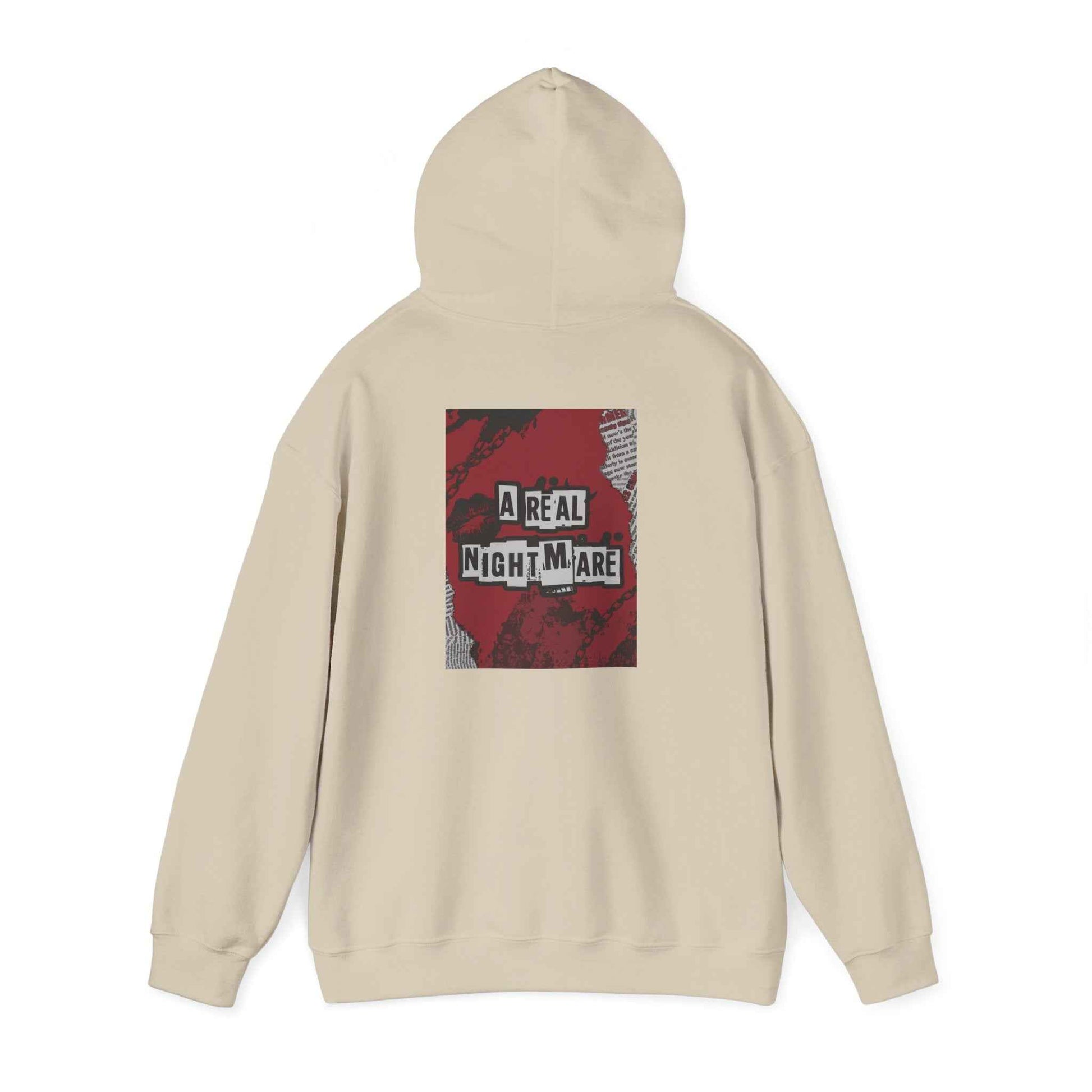 A Real Nightmare Hoodie - Cozy Unisex Sweatshirt for Halloween, Casual Wear, Gifts, Fall Fashion, Party,USA trend, Mens hoodie us,Australia genz edition,Canada online hoodie fashion