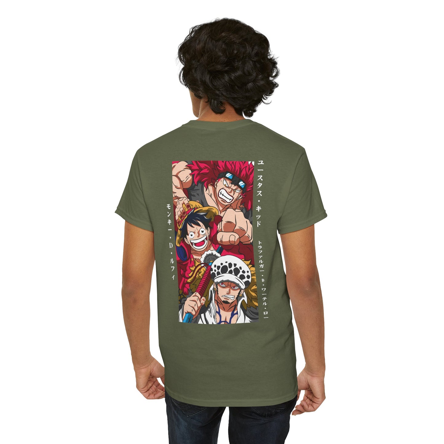 One Piece Anime Tee — Straw Hat Crew Graphic T-Shirt
