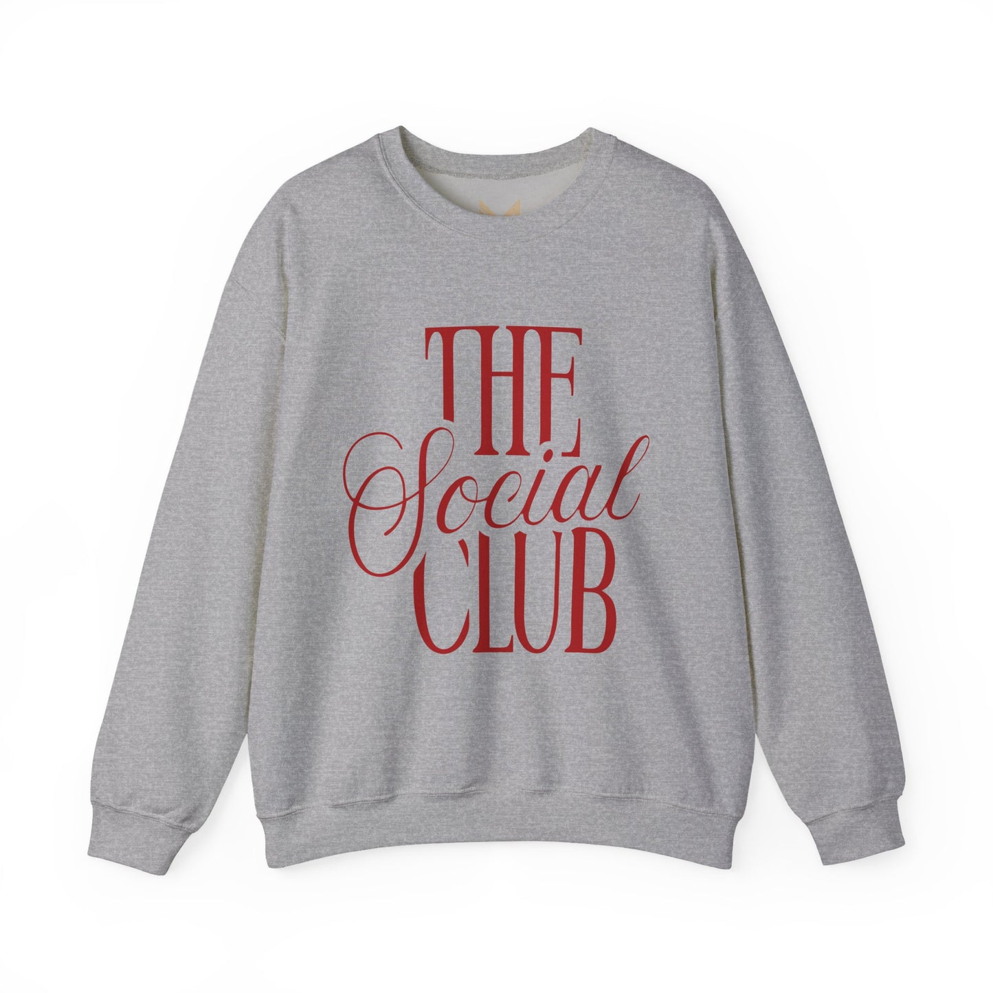 Chic Social Club Sweatshirt, Cozy Unisex Crewneck, Fashionable Gift for Friends, Casual Wardrobe Essential, Perfect for Hangouts and [...] Printify