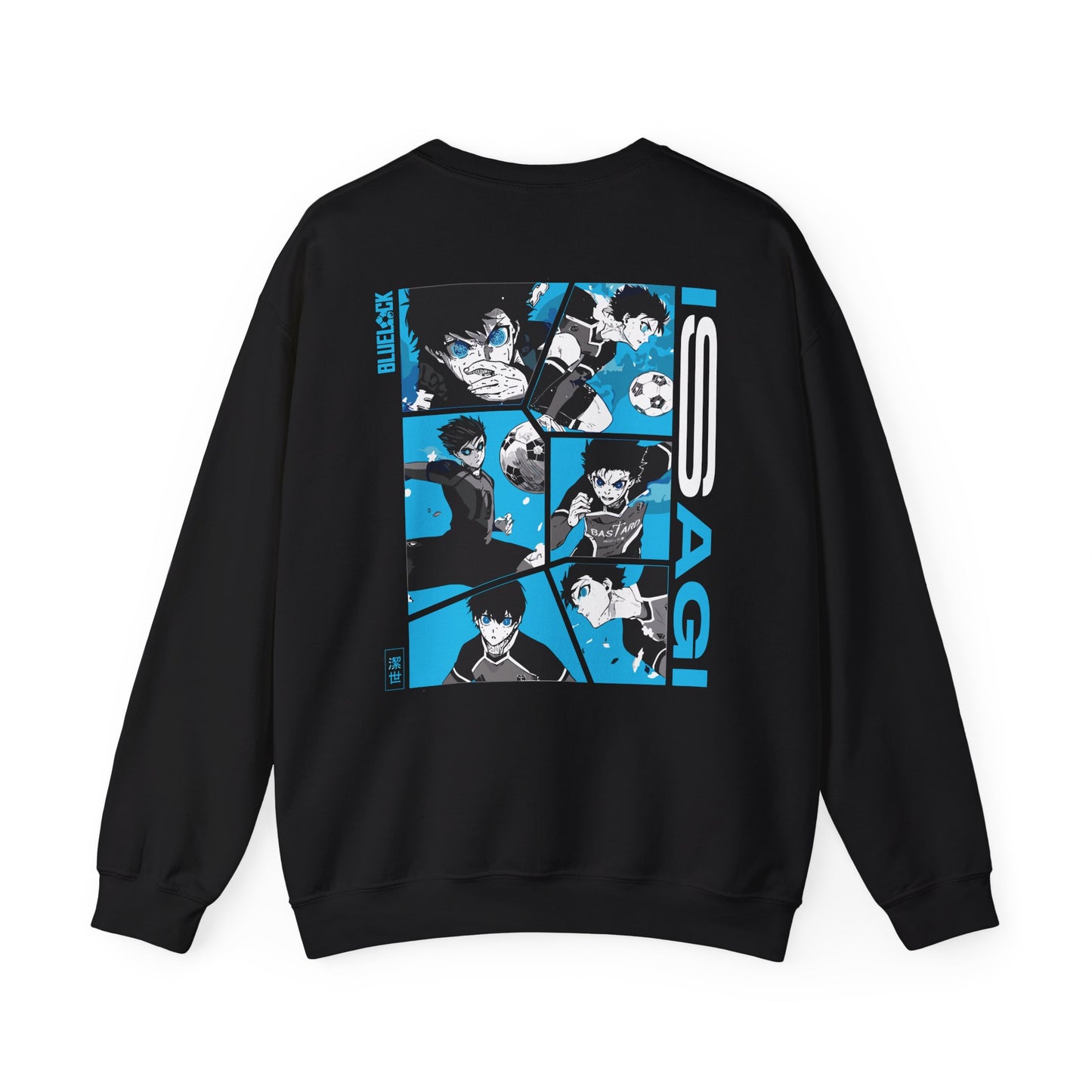 Isagi "Ego Vision" Blue Lock Heavyweight Tee | Maklenn