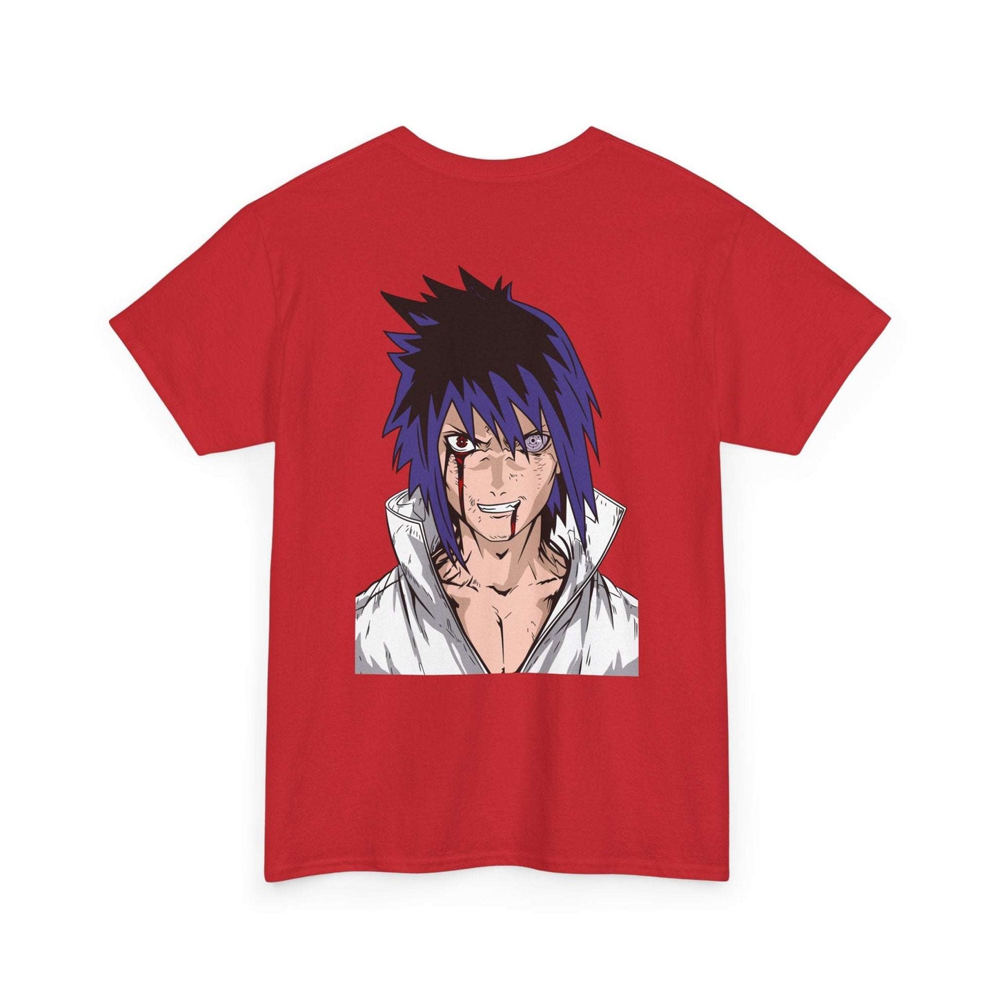 Anime Character Graphic Tee — Blue-Haired Manga Hero Back Print Maklenn Anime Character Graphic Tee — Blue-Haired Manga Hero Back Print T-Shirt Maklenn www.maklenn.com India 21.80