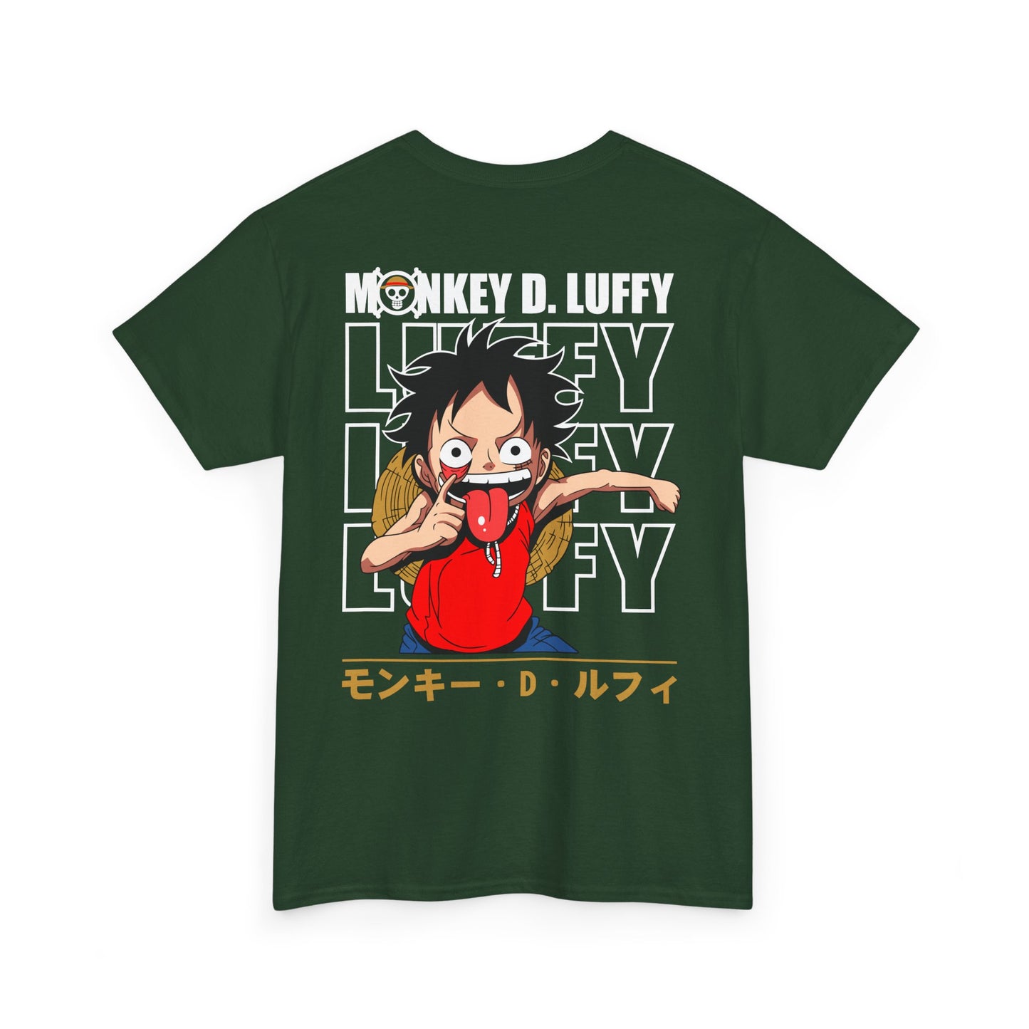 Monkey D. Luffy Anime T‑Shirt — One Piece Graphic Tee