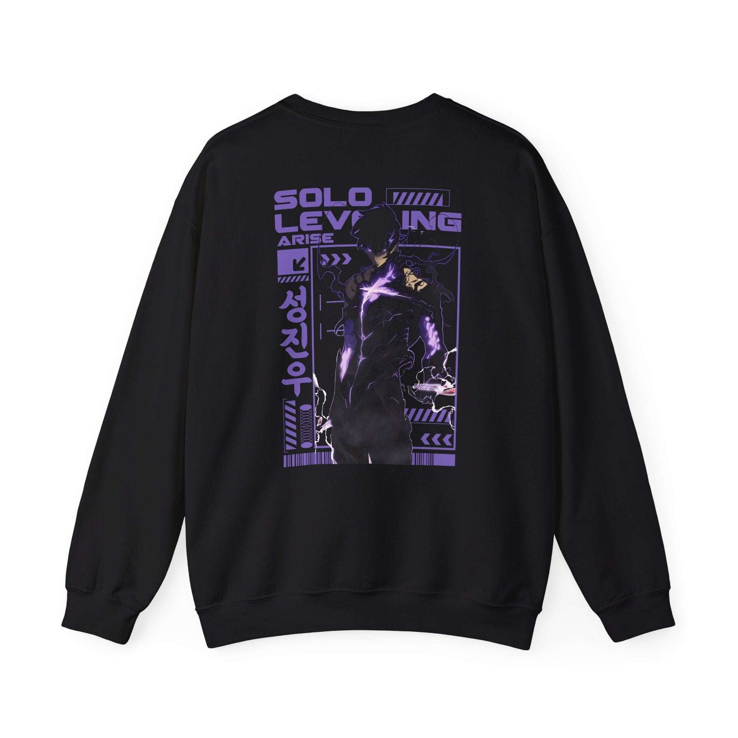 Solo Leveling Crewneck Sweatshirt — Anime Graphic Pullover Maklenn Solo Leveling Crewneck Sweatshirt — Anime Graphic Pullover Sweatshirt Maklenn www.maklenn.com India 45.99