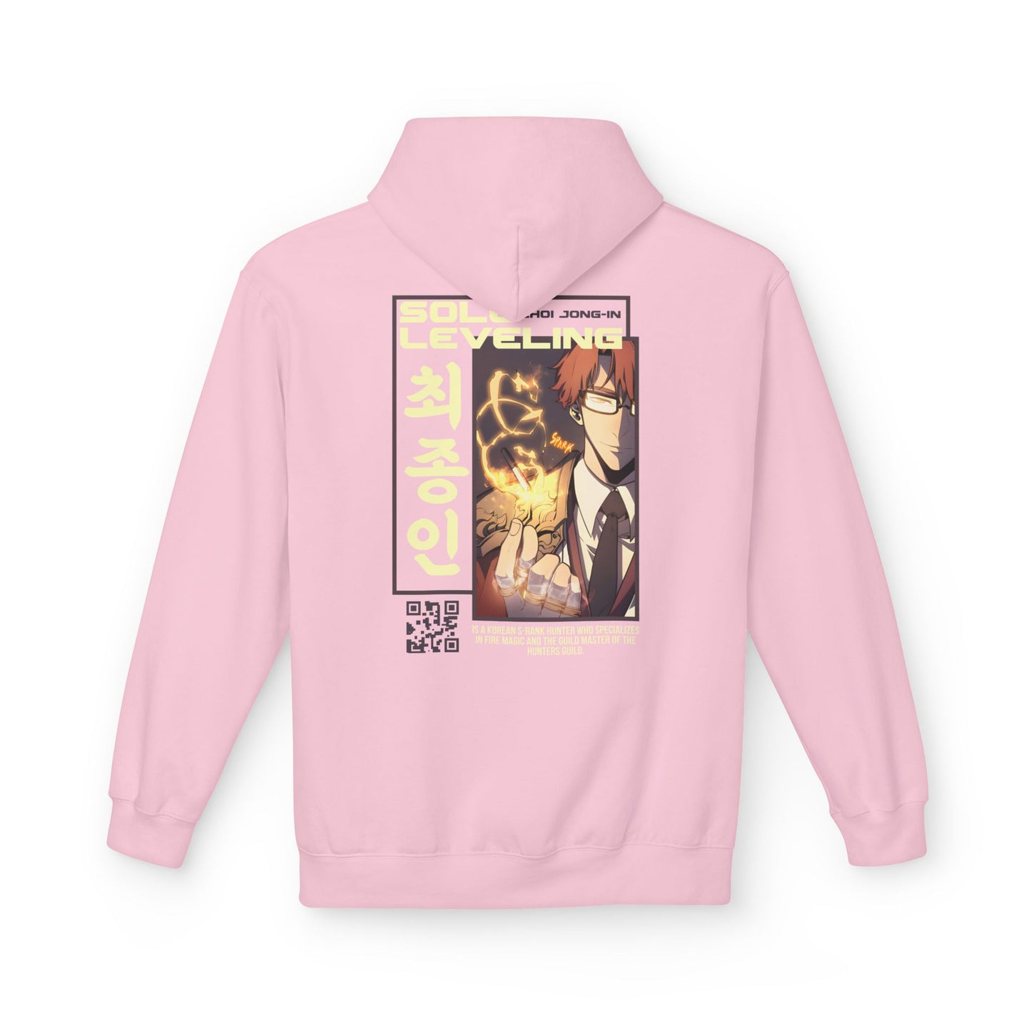 Solo Leveling Hoodie — Anime Graphic Pullover with Sung Jin-Woo Art