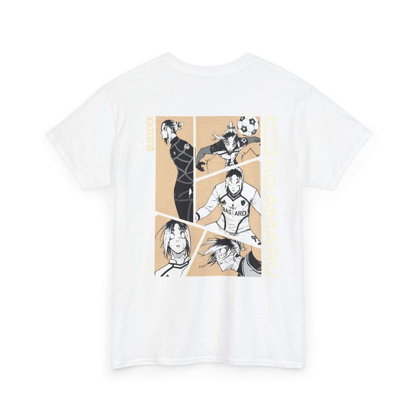 Gagamaru "Wall" Blue Lock Heavyweight Tee | Maklenn Maklenn Gagamaru "Wall" Blue Lock Heavyweight Tee | Maklenn T-Shirt Maklenn www.maklenn.com India 21.80