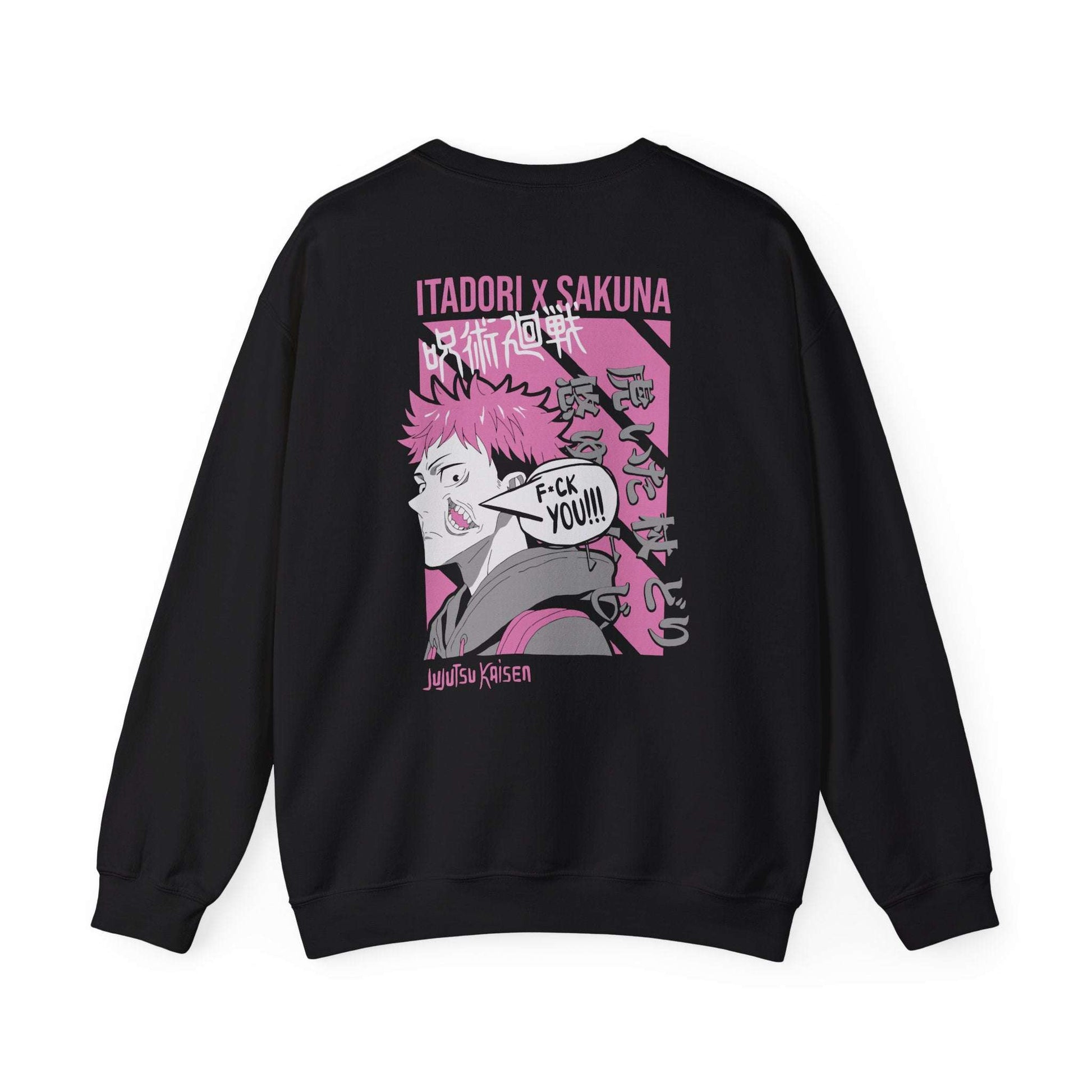 Jujutsu Kaisen Itadori x Sukuna Crewneck Sweatshirt — Anime Graphic Pullover Maklenn Jujutsu Kaisen Itadori x Sukuna Crewneck Sweatshirt — Anime Graphic Pullover Sweatshirt Maklenn www.maklenn.com India 32.23