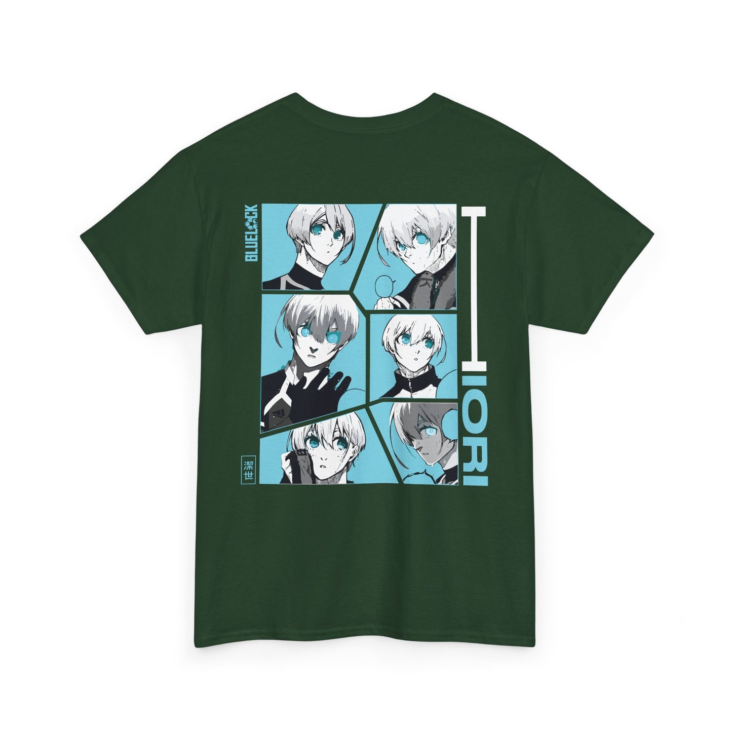 Iiori "Calm Storm" Blue Lock Heavyweight Tee | Maklenn