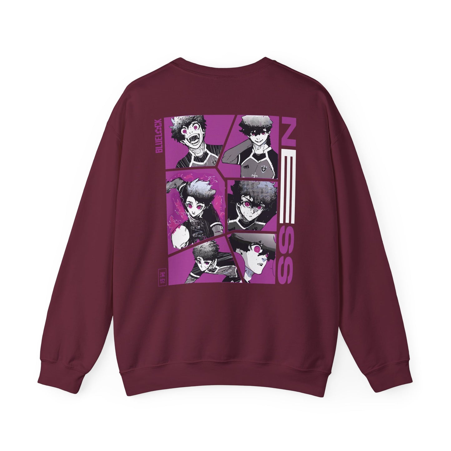 Ness "Brain" Blue Lock Heavyweight Tee | Maklenn