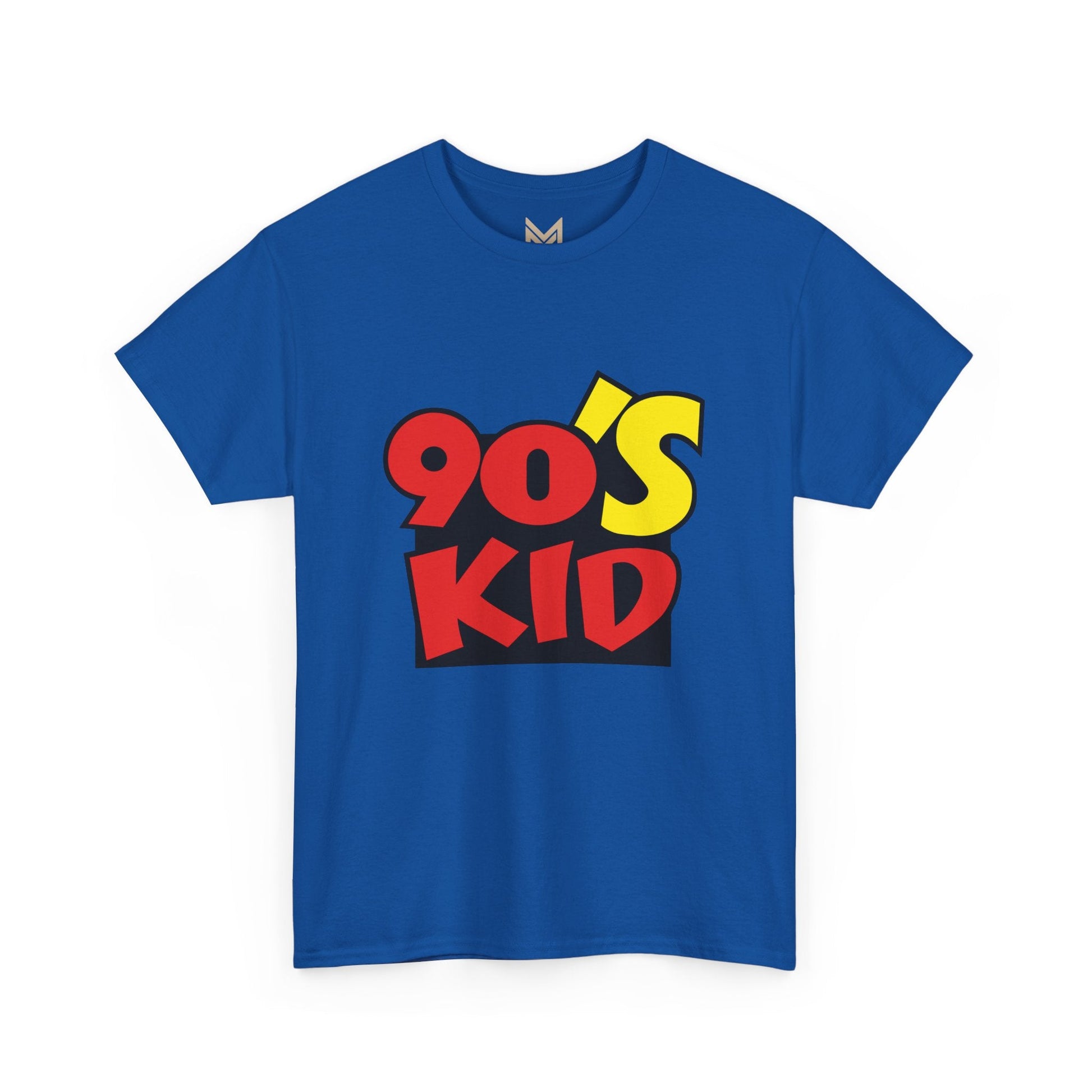 90's Kid Unisex Heavy Cotton Tee - Nostalgic Vintage T-Shirt, Retro Tee for 90s Lovers, Gift for Birthdays, Casual Wear - Maklenn