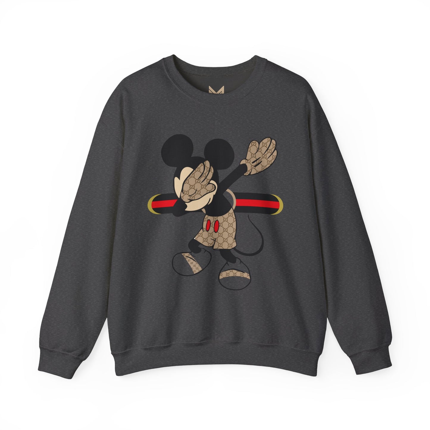 Mickey Mouse Graphic Crewneck Sweatshirt, Unisex Warm Casual Wear, Perfect for Disney Fans, Gift for Birthdays, Cozy Lounge Top Printify