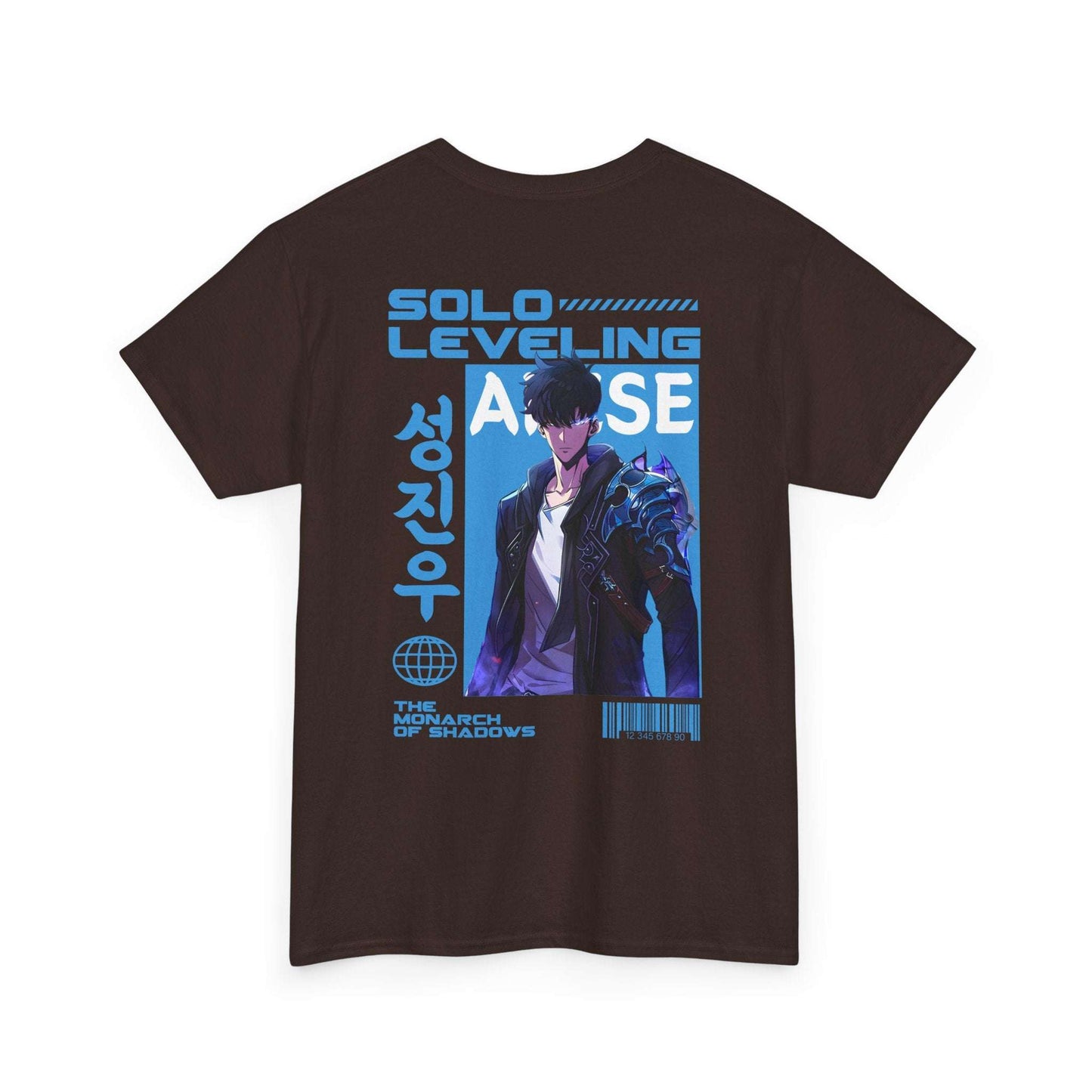 Solo Leveling Graphic Tee — Sung Jinwoo Anime-Inspired Shirt Maklenn Solo Leveling Graphic Tee — Sung Jinwoo Anime-Inspired Shirt T-Shirt Maklenn www.maklenn.com India 21.80