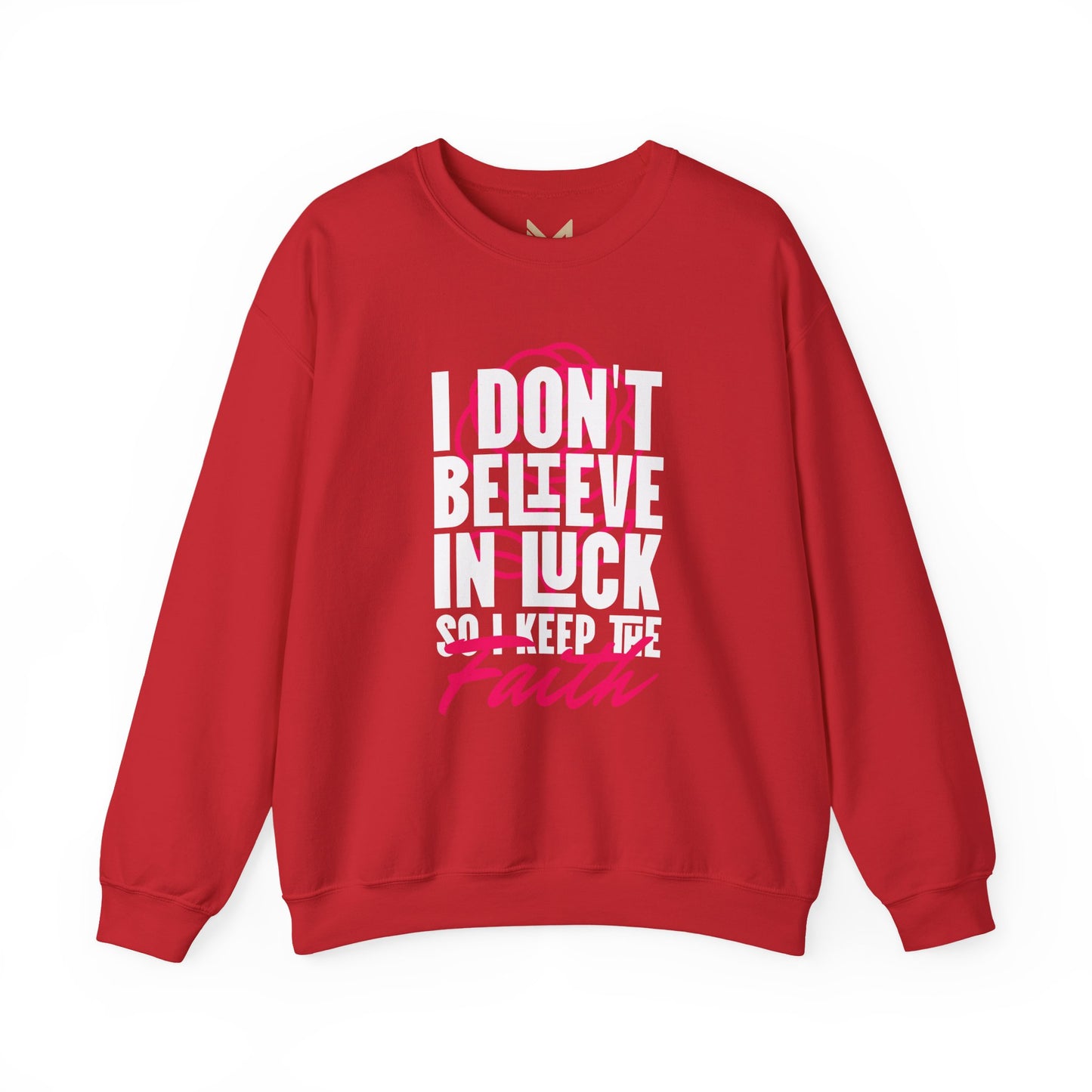 Inspirational Crewneck Sweatshirt - Motivational Apparel, Cozy Gift, Faith-Inspired Outfit, Trendy Casual Wear, Perfect for Holidays Printify