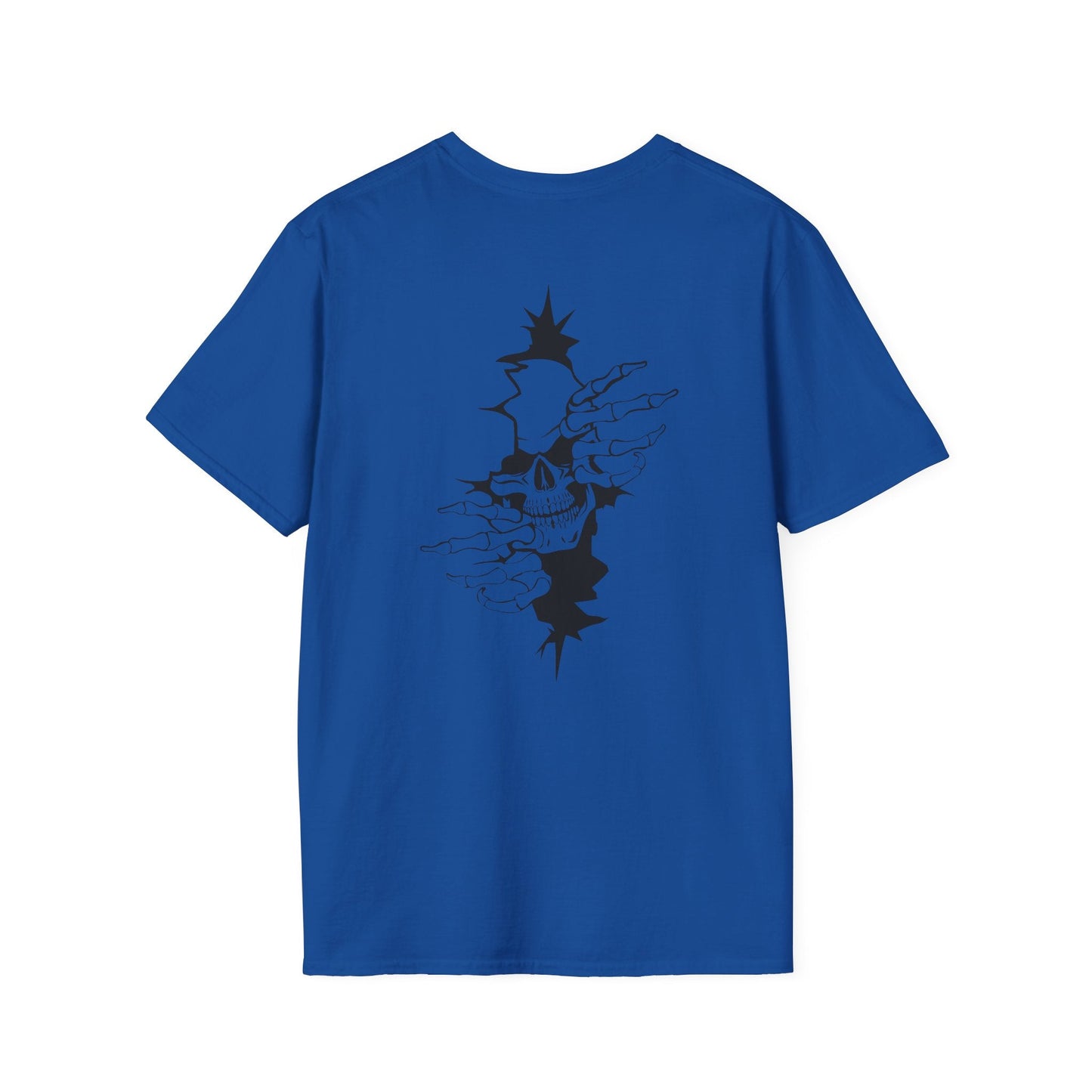 Edgy Skull Graphic Tee | Perfect for Casual Outings, Festivals, Halloween, and Gifts for Punk Rock Lovers Printify
