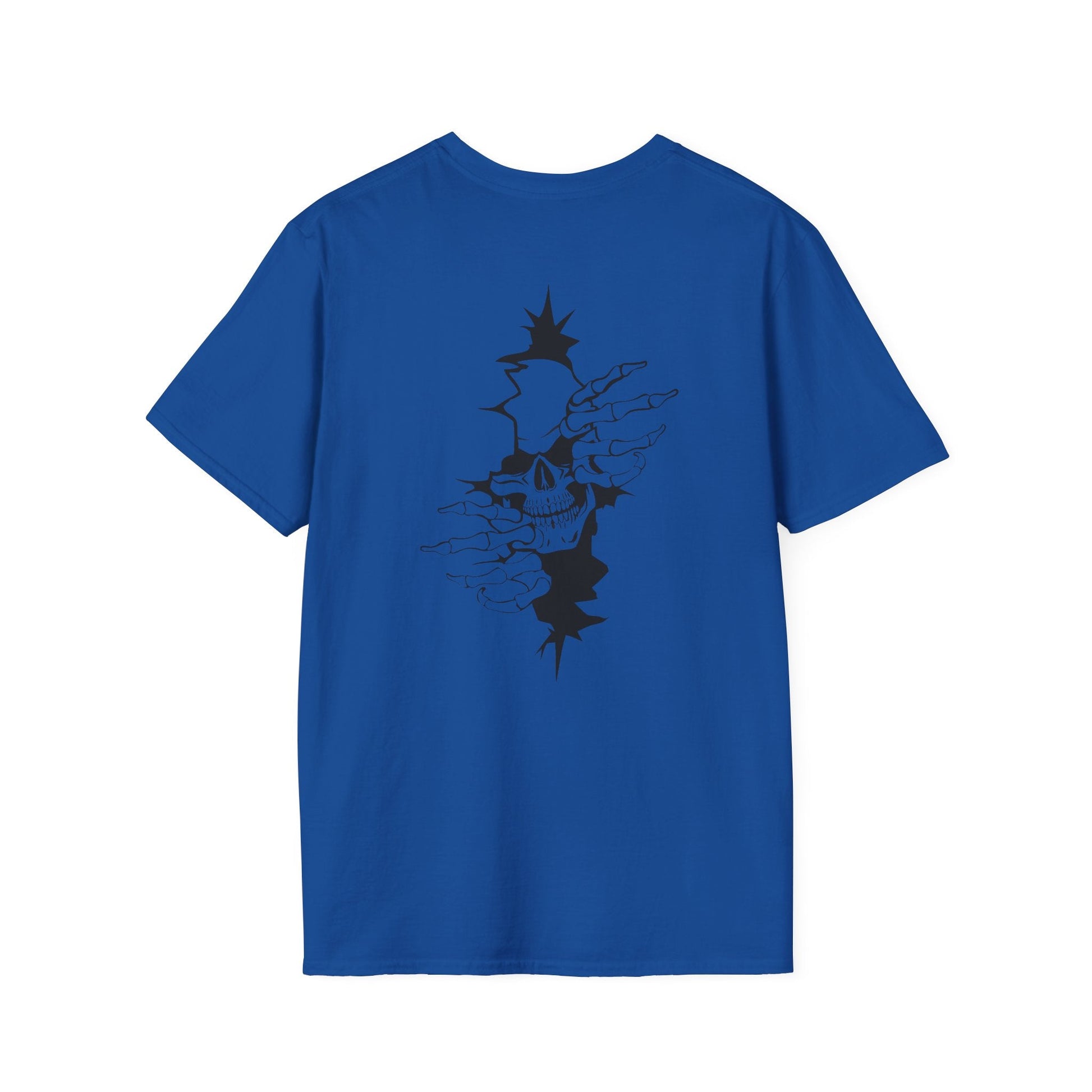 Edgy Skull Graphic Tee | Perfect for Casual Outings, Festivals, Halloween, and Gifts for Punk Rock Lovers Printify