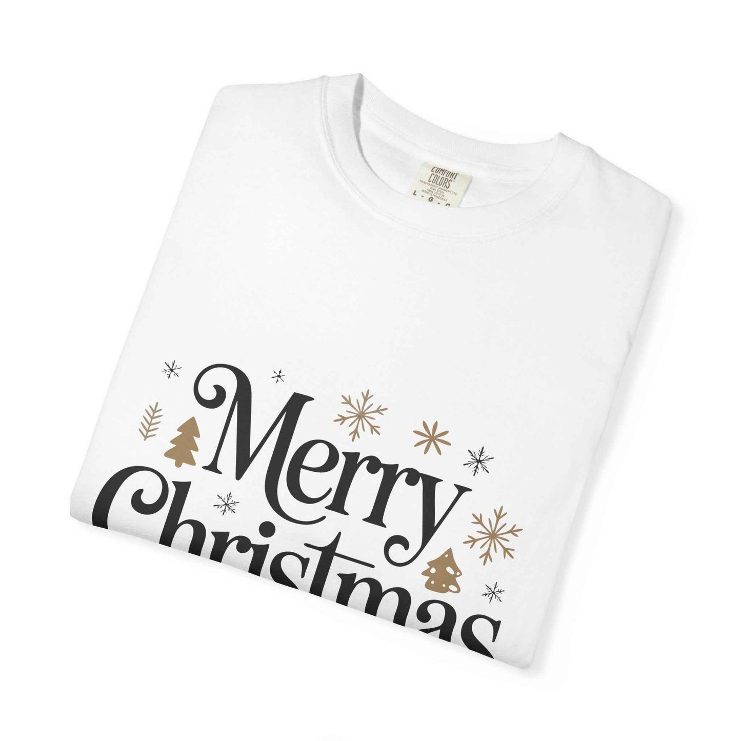 Merry Christmas T-Shirt — Classic Holiday Graphic Tee