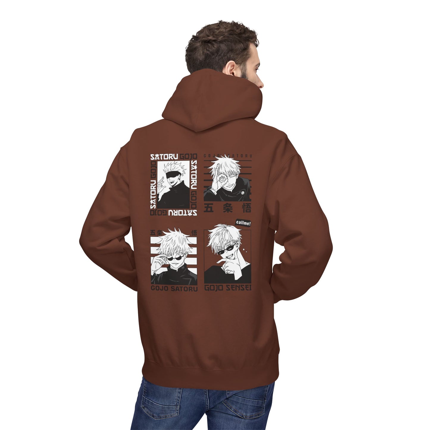 Jujutsu Kaisen Hoodie — Gojo & Characters Graphic Anime Pullover