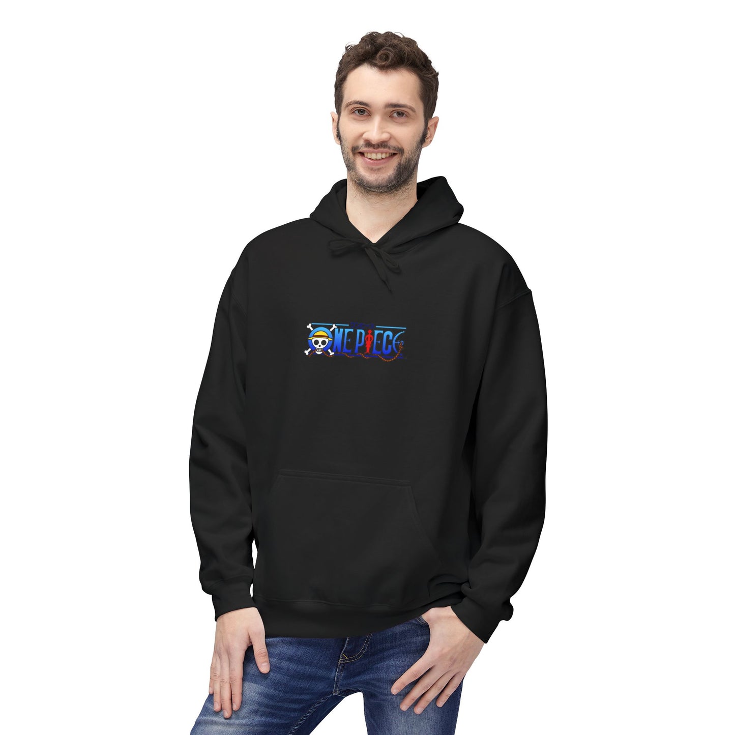 One Piece Zoro & Kuma Graphic Hoodie — Anime Pirate Crew Pullover