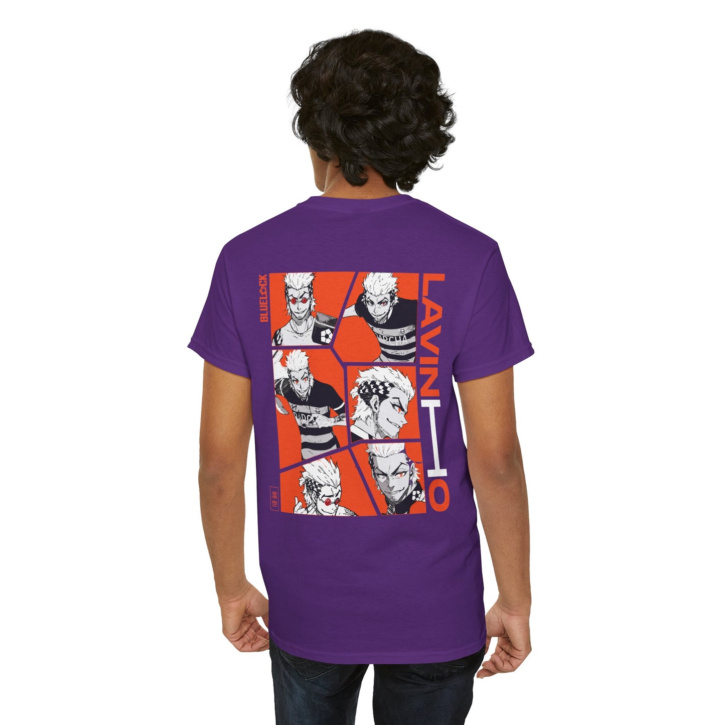 Lavinho "Samba Star" Blue Lock Heavyweight Tee | Maklenn
