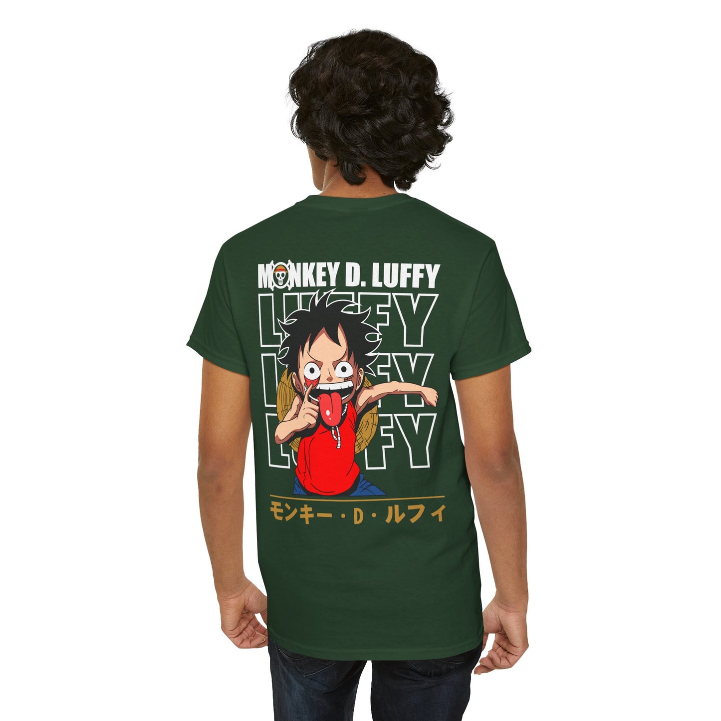 Monkey D. Luffy Anime T‑Shirt — One Piece Graphic Tee