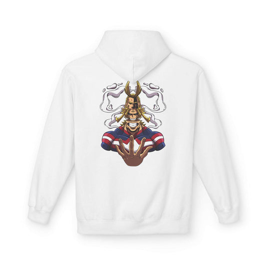 All Might Symbol of Peace My Hero Academia Streetwear – Premium Hoodie | Maklenn – Front View