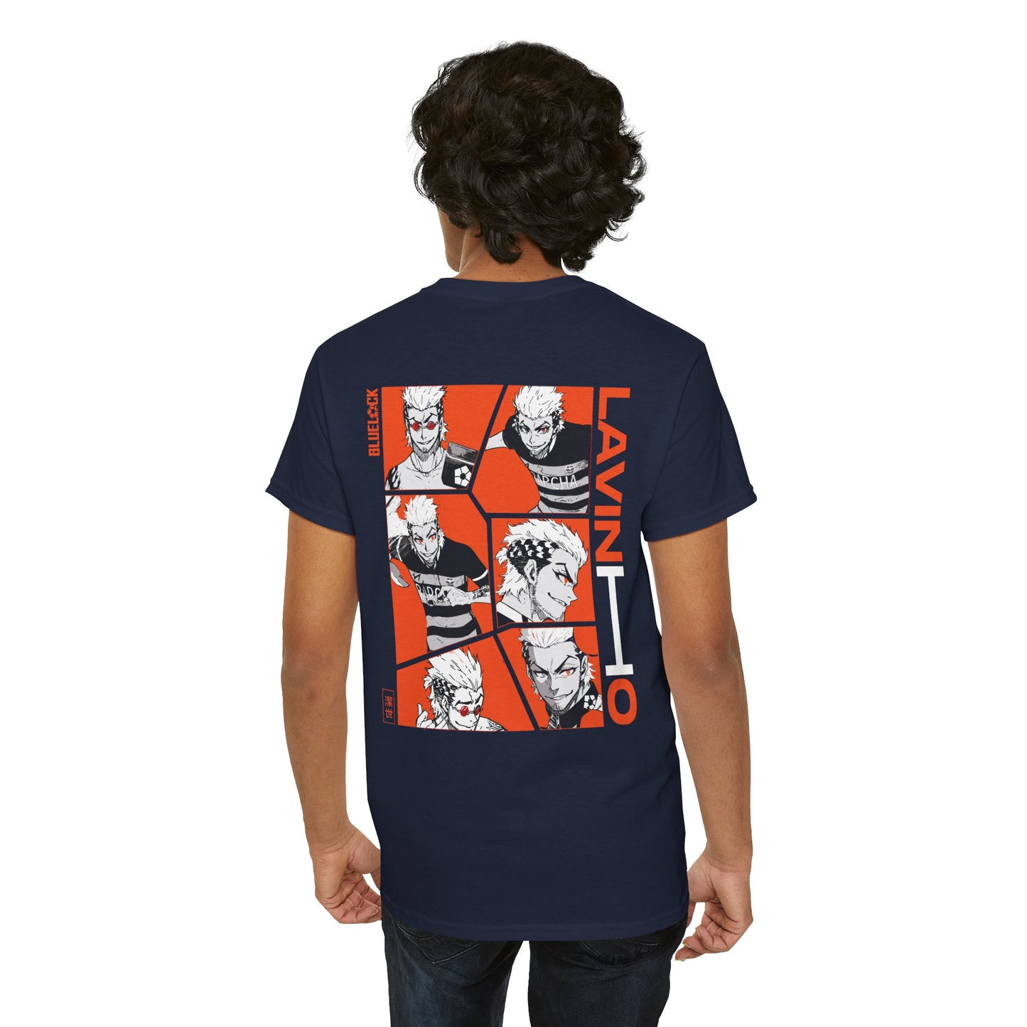Lavinho "Samba Star" Blue Lock Heavyweight Tee | Maklenn